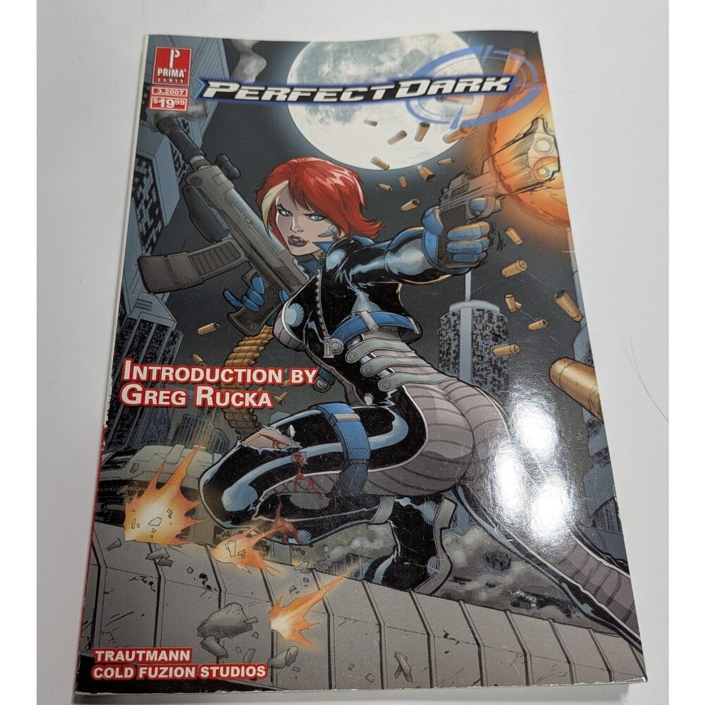Perfect Dark Prima‎ Official Strategy Guide N64 Nintendo 64 Greg Rucka